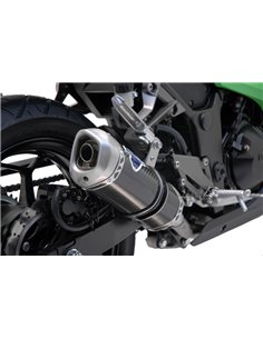 K074094CVI SILENCIEUX INOX CARBONE TERMIGNONI KAWASAKI NINJA 300 - 2012 2017