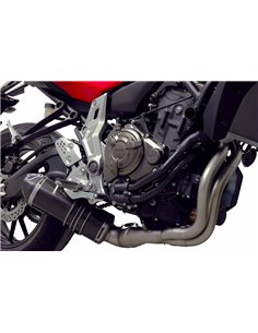 Y104090CV FULL COMPLETE EXHAUST INOX CARBON TERMIGNONI YAMAHA XSR 700 - 2016 2020